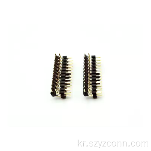 2.54mm 핀 헤더 커넥터 직각 24P